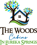 The Woods Cabins in Eureka Springs Logo