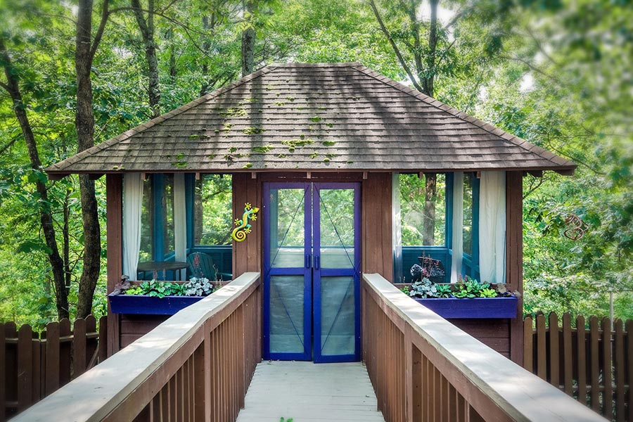 hot tub exterior