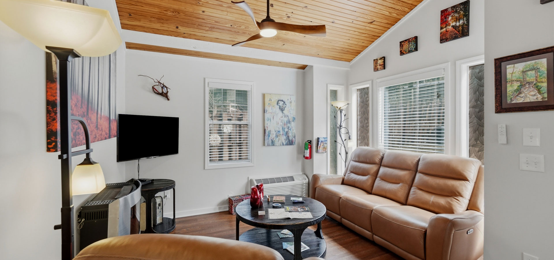 Interior seating area