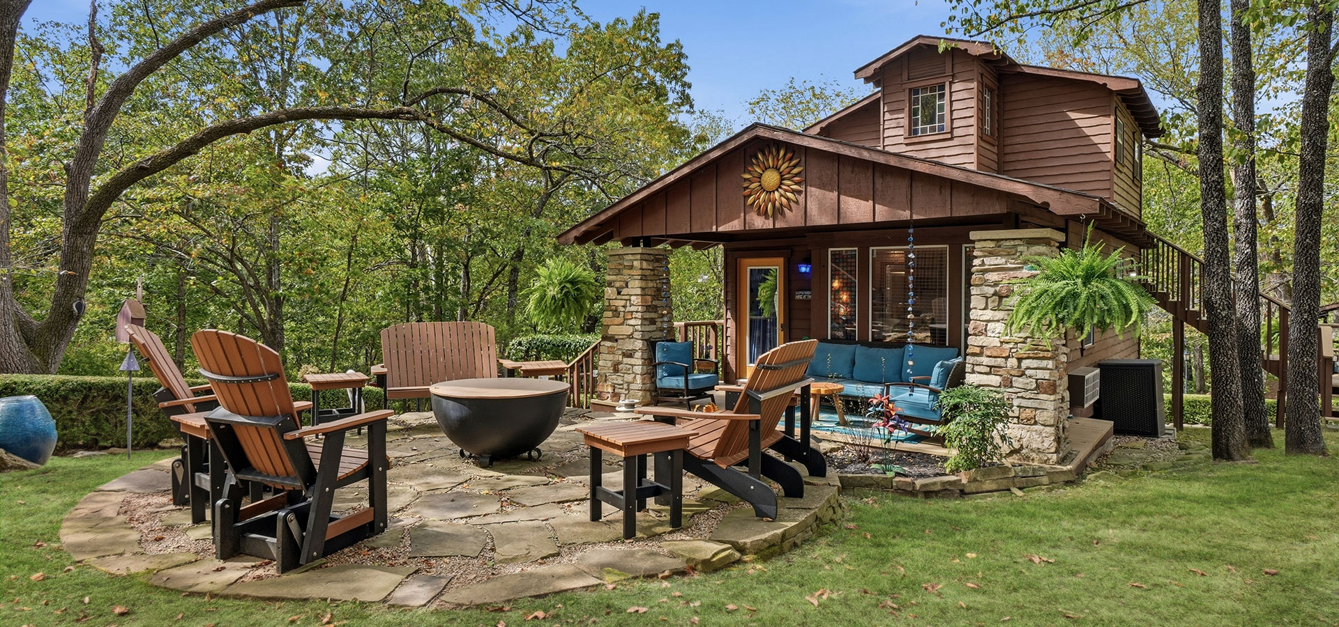 Exterior of cabin